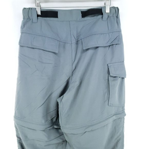 Quest Light Weight Convertible Pants Men's Sz Medium Gray - Picture 4 of 7